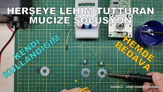 The Miraculous Solution That Fixes Solder to Everything AND IT'S FREE - I Use It Myself!...