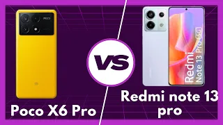 Poco X6 Pro vs Redmi note 13 pro - best phone under 25000 | poco X6 pro