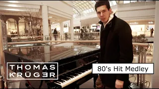 Thomas Krüger – 80's Hit Medley on Piano At Shopping Mall