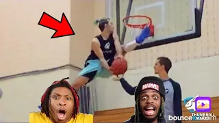 CRAZIEST DUNK VID!! Ki & Jdot Reacts to 100 Dunks NEVER Done In NBA Dunk Contest By Jordan Kilganon