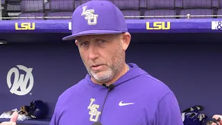 LSU pitching coach Wes Johnson FULL interview media day 2023