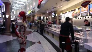 Iron Man Shops at the Mall!