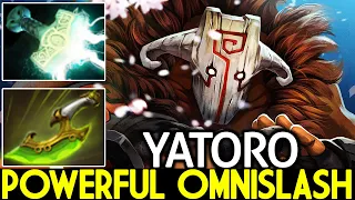 YATORO [Juggernaut] Powerful Omnislash with Swift Blink Dota 2