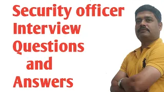 Security officer interview Questions and Answers @SGK 111 channel