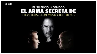 El silencio incómodo, el arma secreta de Steve Jobs, Elon Musk y Jeff Bezos