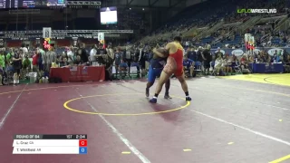 Junior GR 285 Round of 64 - Luke Cruz (CA) vs. Ty Whitfield (AR)