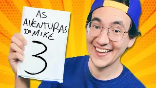 LIVE NOVO LIVRO AS AVENTURAS DE MIKE (VAI TER SURPRESA)