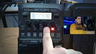 Pedalera ZOOM A1X four / multiefecto para instrumentos acústicos 🎛🎻