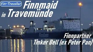 Finnlines Finnmaid in Travemünde Anreise und Shipspotting