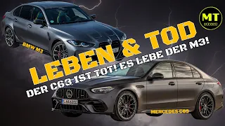 Sie sind VERGLEICHBAR! | Der NEUE C63 S E Performance vs. dem AKTUELLEN BMW M3