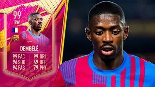 Better Than Neymar?! 😱 99 Futties Dembele Player Review! FIFA 22 Ultimate Team