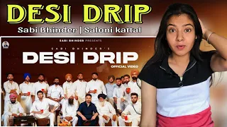 Desi Drip (Official video ) Sabi bhinder | cheetah | latest new Punjabi song 2024 | @Saloni_kattal