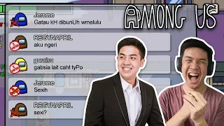 JEROME BIKIN NGAKAK TYPONYA WKWK - Among Us Indonesia (w/ Nihongo Mantappu)