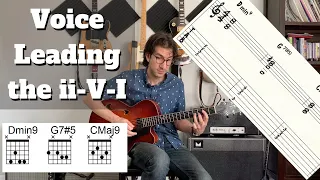 Voice Leading the ii-V-I - Beginner Jazz Guitar Lesson