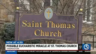 Possible Eucharistic miracle at St. Thomas Church in Thomaston