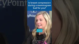 Is breast compression during a mammogram bad for you? #shorts