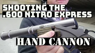 Firing .600 Nitro Express Hand Cannon - FULL VIDEO