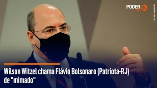 Wilson Witzel chama Flávio Bolsonaro (Patriota-RJ) de "mimado"