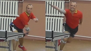 Владислав КУЦЕНКО vs Иван ЛЕДНЕВ, Турнир Master Open, Настольный теннис, Table Tennis