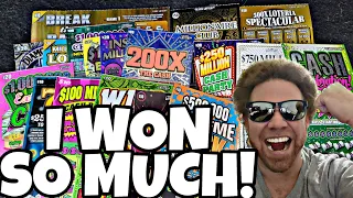I bought $400 in lottery tickets and WON SO MUCH MONEY!!!  ARPLATINUM
