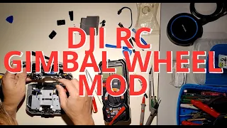 DJI Remote Controller Gimbal Wheel Re-Wired
