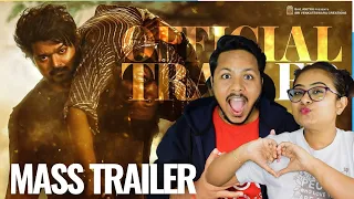 Varisu - Official Trailer | Thalapathy Vijay | Rashmika | Vamshi Paidipally | Dil Raju |  REACTION