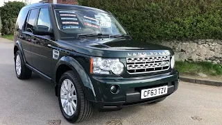 2013(63) LAND ROVER DISCOVERY 4 3 0 SDV6 XS TURBO DIESEL 9 SPEED AUTOMATIC 7 SEAT 4X4