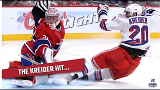 Chris Kreider Hit On Carey Price in 2014 NHL Playoffs From Dale Weise POV | Habs Tonight Ep 2