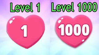 Level 1 vs Level 1000 - My Talking Angela 2 Gameplay Walkthrough