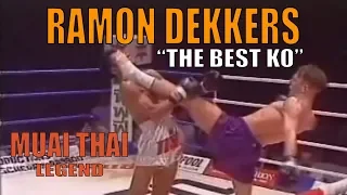 Ramon Dekkers "THE BEST KO" muay thai legend.