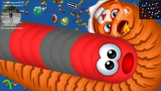 🐍WORMATE ZONE.IO | Rắn Săn Mồi #361 BIGGEST SNAKE | Epic Worms Zone Best Gameplay | Wahono Chanel15