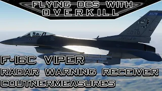 Flying DCS World With OverKill | F-16C Viper | RWR and Countermeasures