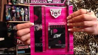 Аксессуары серии Школа Монстров Monster High обзор на русском