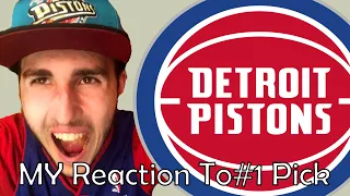 Lifelong Pistons Fan Reacts to the Full Draft Lottery. #DetroitBasketball #FadeforCade #TroyWeaver