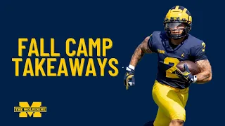 Michigan Football Fall Camp Takeaways Heading Into Week 2 | Big Ten Realignment | #GoBlue