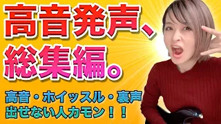 裏声で鍛える高音発声５種！！よくある高音のお悩みも解消★【ボイトレ】