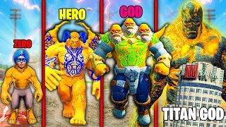 Shinchan Upgrading ZERO To GOD GOLD TITAN Hulk in GTA 5