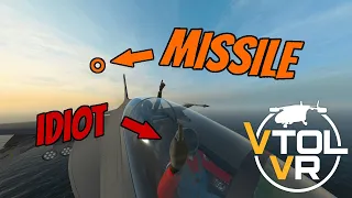 2 IDIOTS TRY A MISSION IN VTOL VR