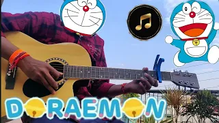 Doraemon theme song guitar cover @the9teen388 @sagarroy @SoumyajitPyne