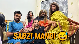 Sabzi Mandi Video Shoot 😁 | Waleed Wakar