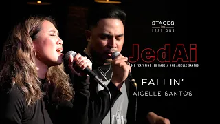 Jed Madela & Aicelle Santos - "Fallin'" (an Alicia Keys cover) Live at JedAi