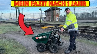 Der Parkside Dumper PDU 300 A1 , mein Fazit nach einem Jahr!