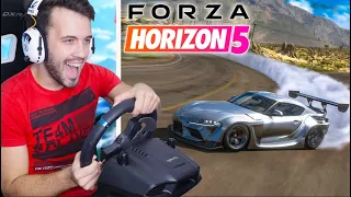 NOVA FORZA HORIZON 5 JE NEVJEROJATNA!! * VOZIM TOYOTU SUPRU PO MEKSIKU * Logitech G29