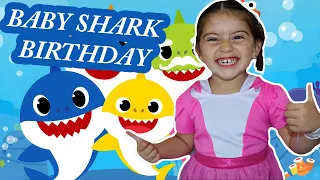 BABY SHARK | BABY SHARK THEMED BIRTHDAY FOR RANIA