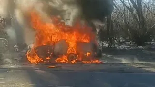 27.03.2024г- «Сгорели после удара об машину с семьёй». Два человека погибли в ДТП в тульской области