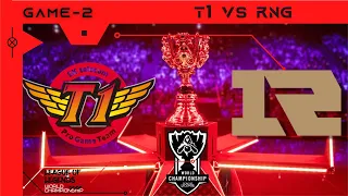 T1 vs RNG | Game - 2 [ Full ] | Quarter Finals | League of Legends World Championship 2022