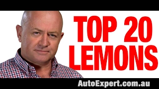 Top 20 Lemon Cars | Auto Expert John Cadogan | Australia