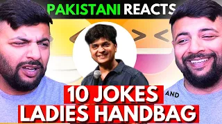 Pakistani Reacts to 10 JOKES & LADIES HANDBAG | VIPUL GOYAL| STAND-UP COMEDY