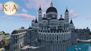 MINECRAFT CATHEDRAL | Timelapse of a Gigantic Cathedral Build