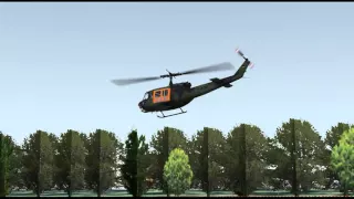 SAR 71 Huey  Start/Landung / Luftrettung in Xplane 10